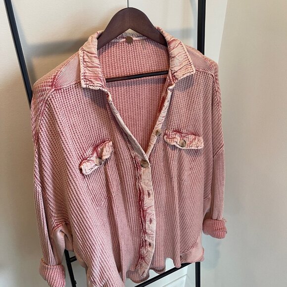 Free People FP One Scout Shacket Jacket in Arizona - Picture 4 of 7